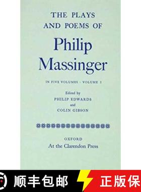 【3-4周达】Plays and Poems of Philip Massinger: 5 volume set [9780198118947]