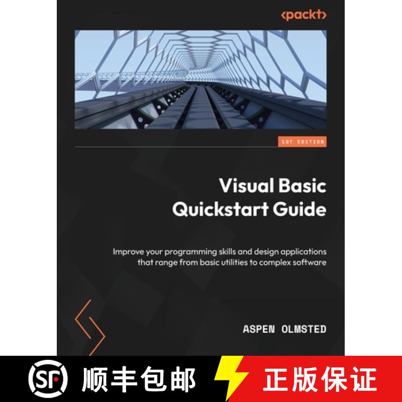 预订 Visual Basic Quickstart Guide: Improve your programming skills and design applications that rang... [9781805125310]