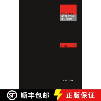 【3-4周达】精装 Kindlers Literatur Lexikon (KLL): Band 1: A–Bak [9783476040015]