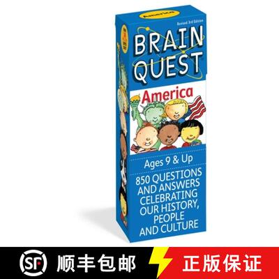 Brain Quest America: 850 Questions and Answers to Challenge the Mind. Teacher-Approved! [9780761172390]