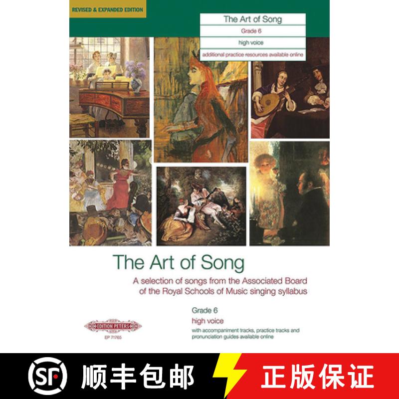 【4周达】The Art of Song, Grade 6 (High Voice): A Selection of Songs from the Abrsm Syllabus [9790577086774]