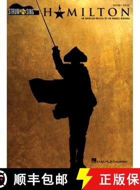 【3-4周达】Hamilton: Strum & Sing Guitar [9781495088384]