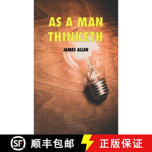 【3-4周达】精装 As a man thinketh [9791029910432]