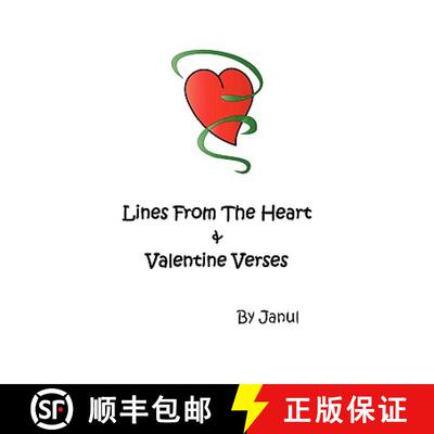 【3-4周达】Lines from the Heart and Valentine Verses: Words of Love Our Hearts Combine, I Love You, W... [9781906921002]