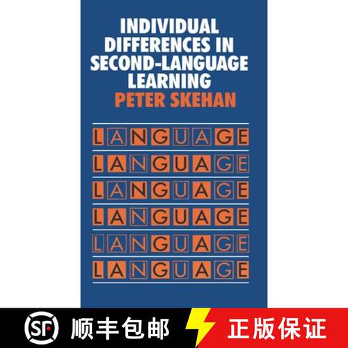 【3-4周达】精装 Individual Differences in Second Language Learning [9781138152335]
