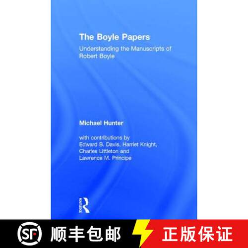 【3-4周达】精装 The Boyle Papers [9780754655688]