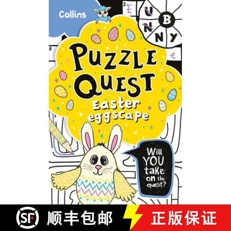 【3-4周达】The Easter Eggscape: Solve More Than 100 Puzzles in This Adventure Story for Kids Aged 7+ [9780008621926]