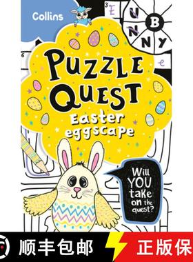 【3-4周达】The Easter Eggscape: Solve More Than 100 Puzzles in This Adventure Story for Kids Aged 7+ [9780008621926]