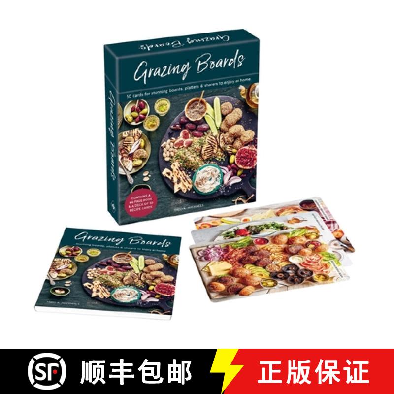 【2-3周达】Grazing Boards deck : 50 cards for stunning boards, platters & sharers to enjoy at home [9781788796422]