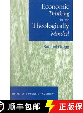 预订 Economic Thinking for the Theologically Minded [9780761820970]