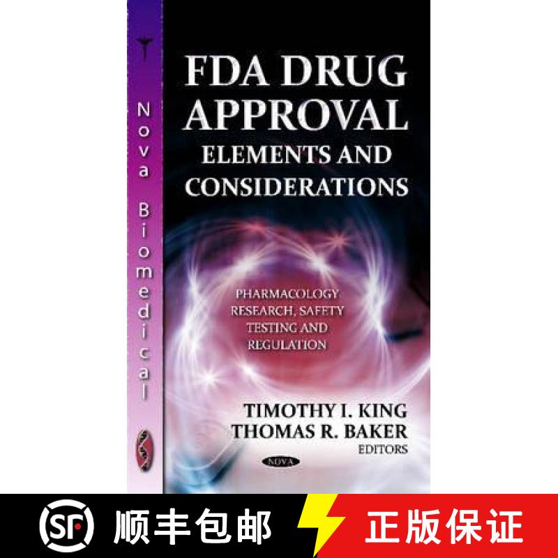 【3-4周达】FDA Drug Approval: Elements and Considerations [9781622570911]
