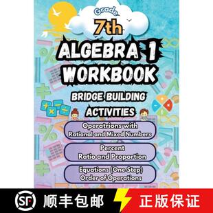 【3-4周达】Summer Math Algebra 1 Workbook Grade 7 Bridge Building Activities: 7th Grade Summer Algebr... [9798330247943]