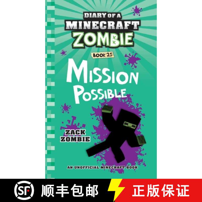 预订 Diary of a Minecraft Zombie Book 25: Mission Possible [9781965347744]