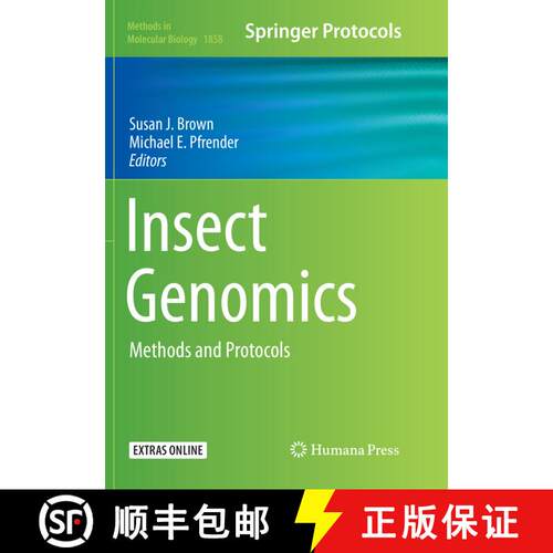 【3-4周达】Insect Genomics: Methods and Protocols [9781493993895]