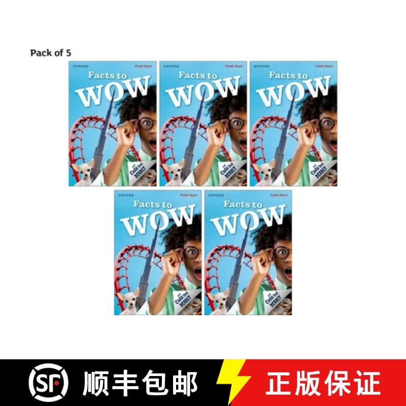 【2-3周达】Read Write Inc. Fresh Start Readers: Book 12: Facts to Wow & Cute but Deadly - Pack of 5 [9781382052894]