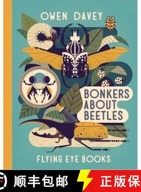 【3-4周达】Bonkers About Beetles [9781911171485]