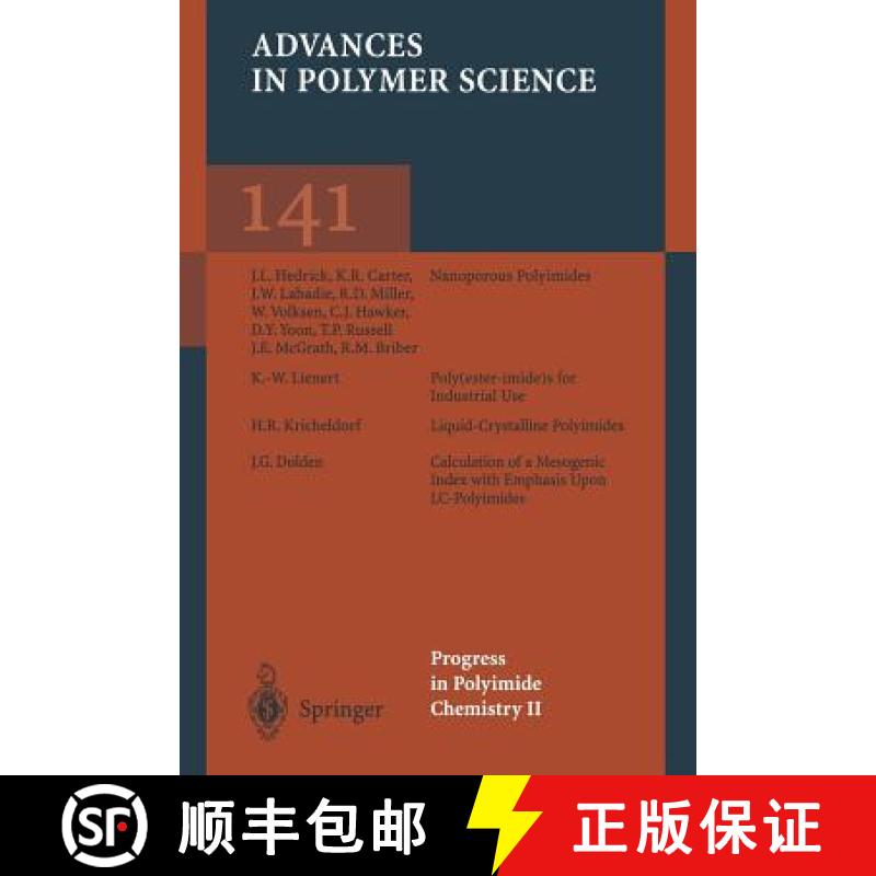 【3-4周达】Progress in Polyimide Chemistry II [9783662147184]