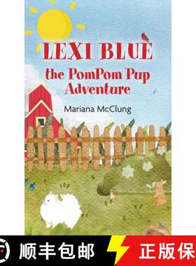 【3-4周达】Lexi Blue the PomPom Pup Adventure [9798822933156]