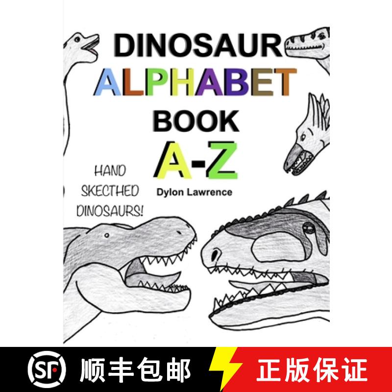 【2-3周达】Dinosaur Alphabet Book A-Z [9780359911325]