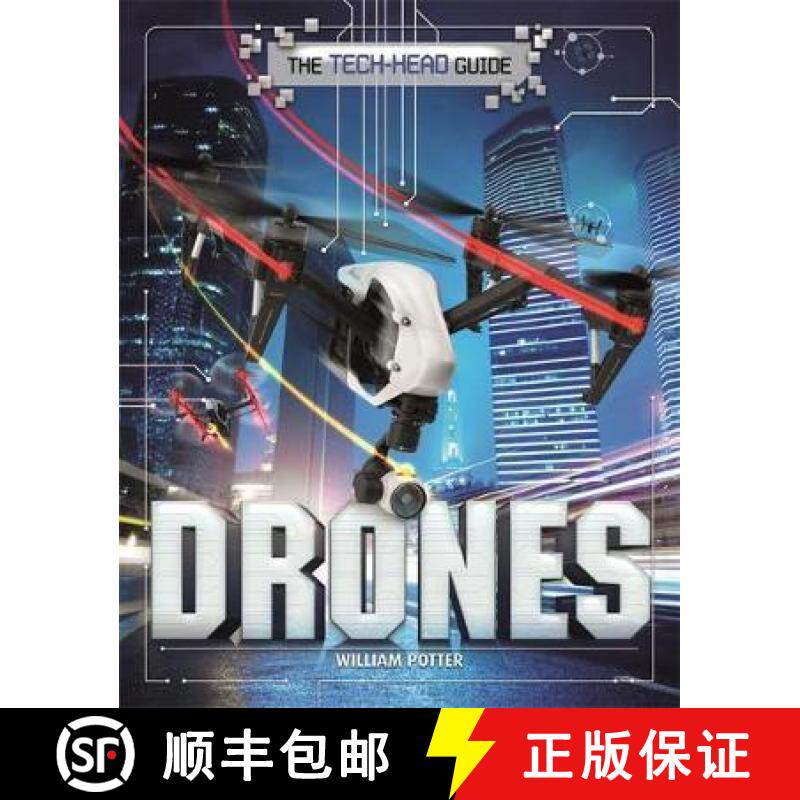 【3-4周达】Tech-Head Guide: Drones [9781526309662]