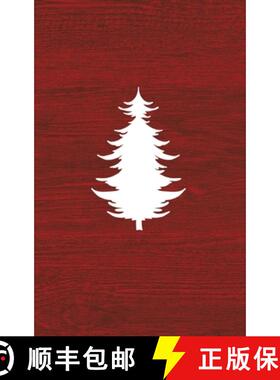 【3-4周达】Candy Canes: A Red Hardcover Decorative Book for Decoration with Spine Text to Stack on Bo... [9781636570266]