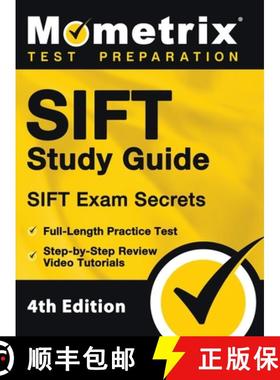预订 SIFT Study Guide - SIFT Exam Secrets, Full-Length Practice Test, Step-by Step Review Video Tutor... [9781516718986]