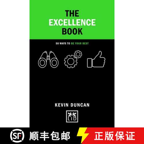 【3-4周达】精装 Excellence Book: 50 Ways to Fulfil Your Potential in Work and Life [9781911498513]