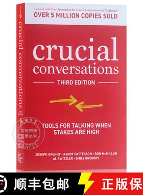 现货 关键对话 Crucial Conversations: Tools for Talking When Stakes are High, Third Edition [9781260474183]