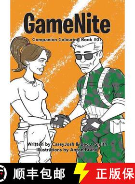 【3-4周达】GameNite Companion Coloring Book #01 [9780648228653]