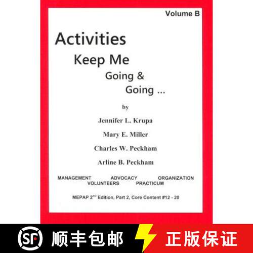 【3-4周达】Activities Keep Me Going and Going: Volume B [9780931990090]