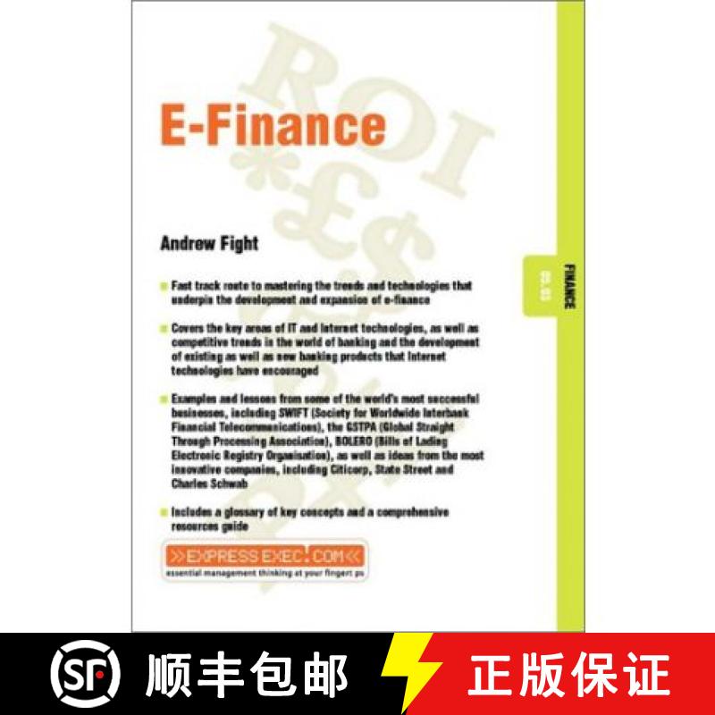 【3-4周达】E-Finance - Finance 05.03 [Wiley经管] [9781841123318]