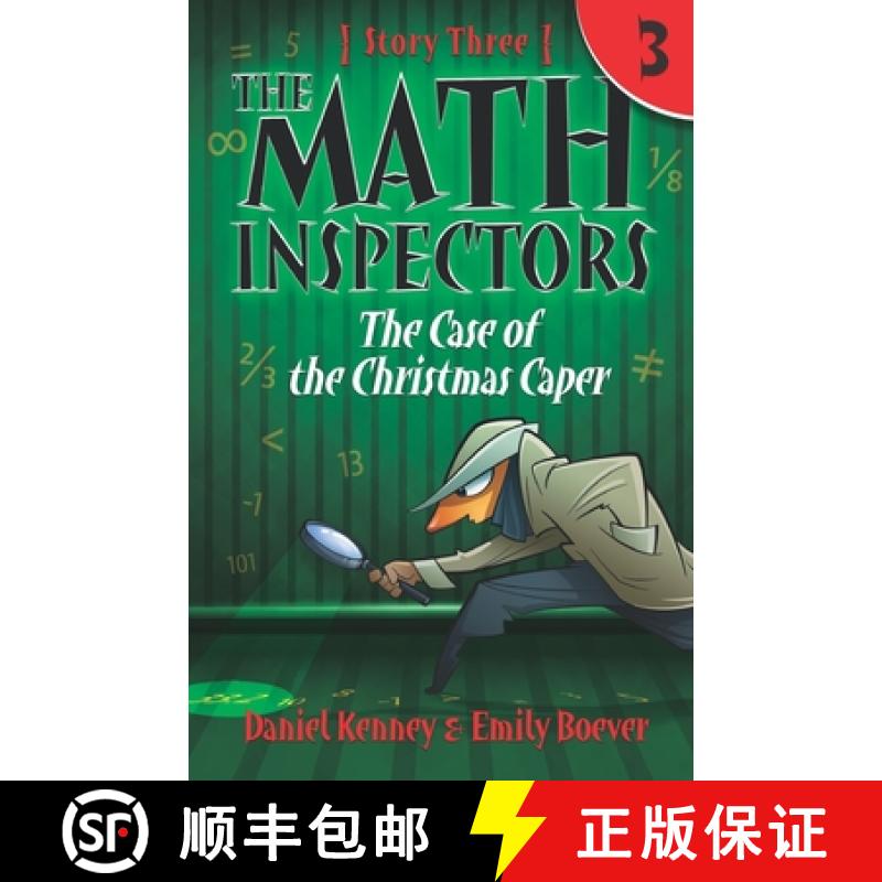 【2-3周达】The Math Inspectors 3: The Case of the Christmas Caper [9798327236264]