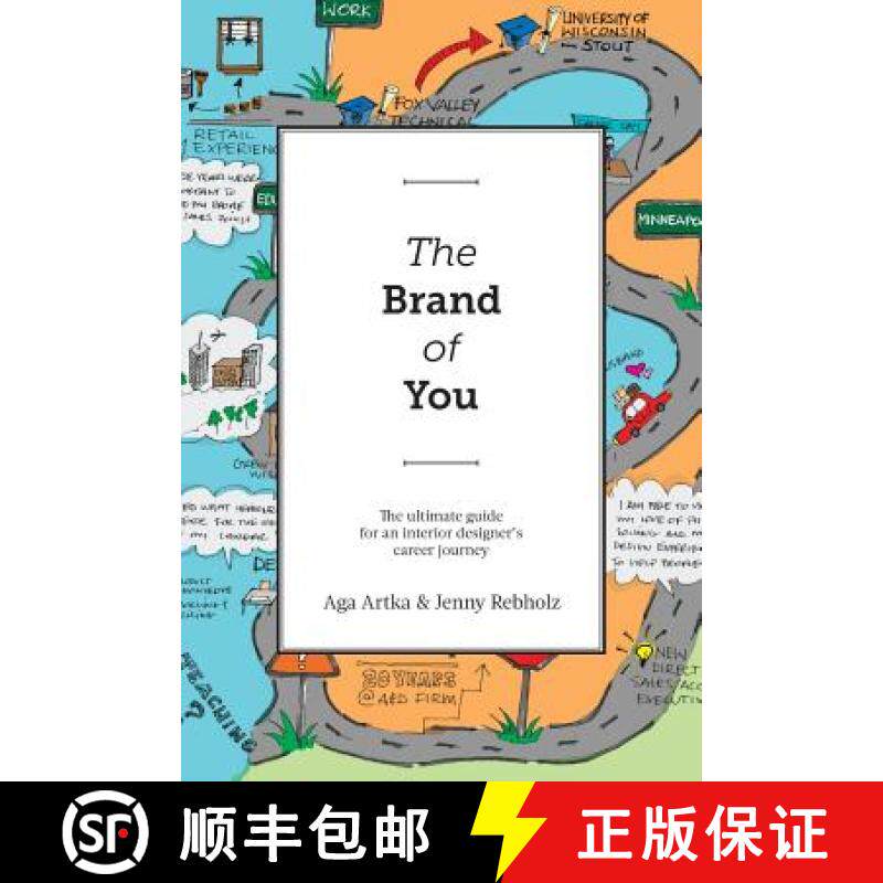 【3-4周达】The Brand of You: The Ultimate Guide for an Interior Designer's Career Journey [9781595984357]