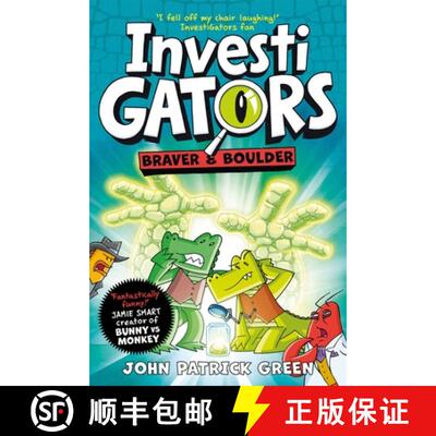 【3-4周达】InvestiGators: Braver and Boulder : A Full Colour, Laugh-Out-Loud Comic Book Adventure! [9781529096224]