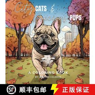 Book Coloring Pet Extraordinarily and Pups Relieving Precious 9781963043051 ... City 4周达 Stress Cats for Fun