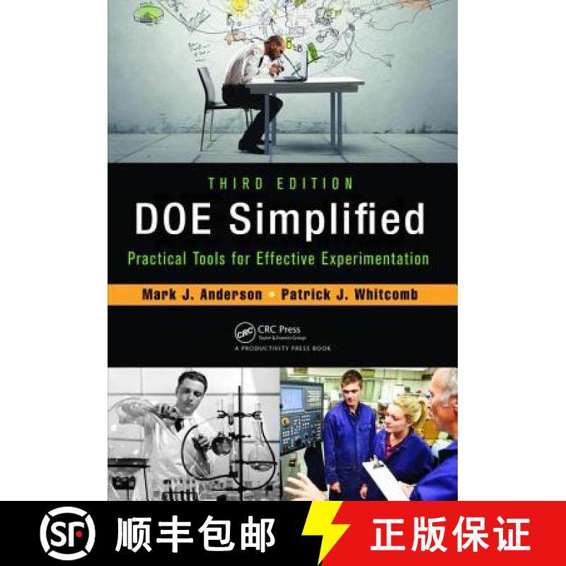 【3-4周达】Doe Simplified: Practical Tools for Effective Experimentation, Third Edition [9781138463943]