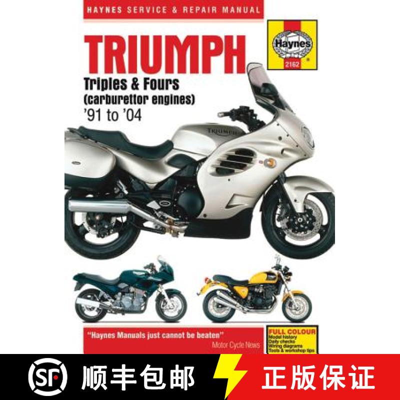 【3-4周达】Triumph Triples & Fours (Carburettor Engines) '91 to '04 [9781785210495]