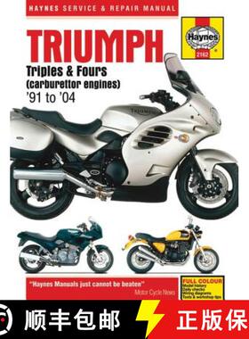 【3-4周达】Triumph Triples & Fours (Carburettor Engines) '91 to '04 [9781785210495]