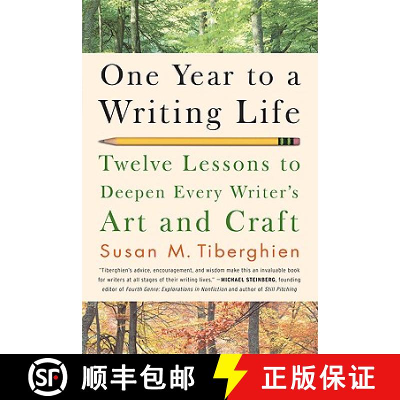 【3-4周达】One Year to a Writing Life: Twelve Lessons to Deepen Every Writer's Art and Craft [9781600940583]