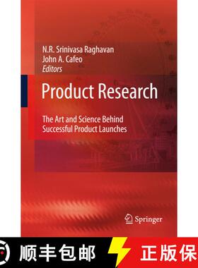 【3-4周达】Product Research : The Art and Science Behind Successful Product Launches [9789400791046]
