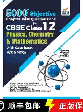 【3-4周达】5000+ Objective Chapter-wise Question Bank for CBSE Class 12 Physics, Chemistry & Mathemat... [9789391551780]