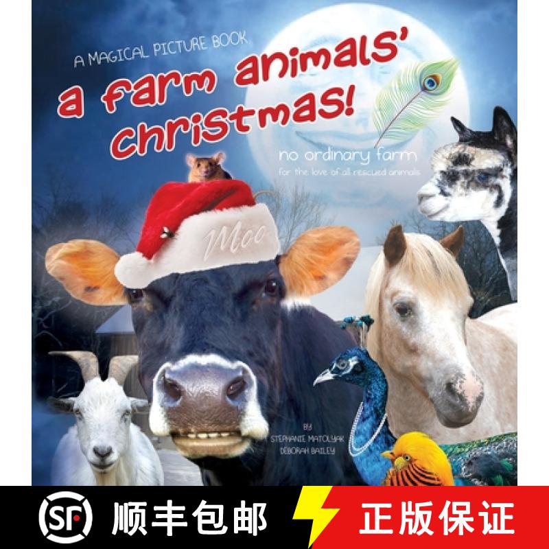 【2-3周达】A Farm Animals' Christmas!: No Ordinary Farm [9780578783130]