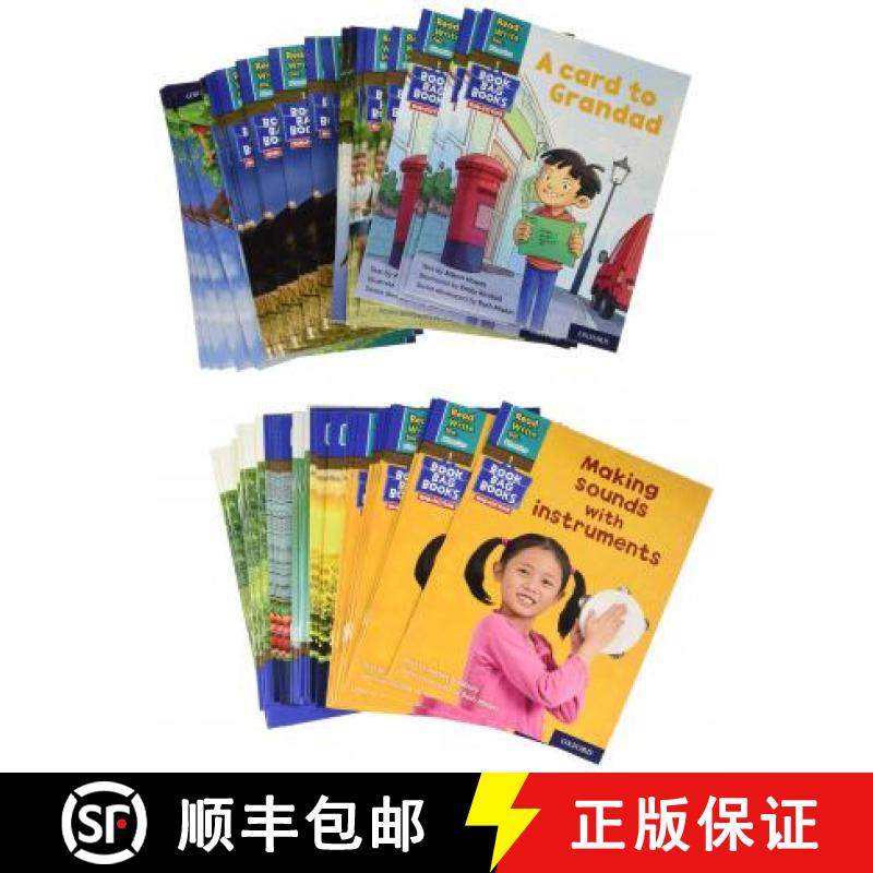 【3-4周达】Read Write Inc. Phonics Book Bag Books: Set 6 Blue: Blue Set 6 Non-fiction Book Bag Books ... [9781382000772]