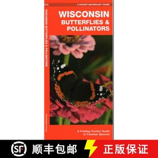 Butterflies Wisconsin Familiar 9781620053867 4周达 Pocket Folding Pollinators Species Guide