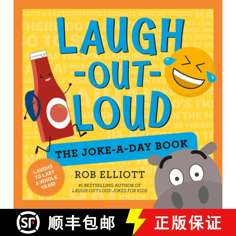 【3-4周达】Laugh-Out-Loud: The Joke-A-Day Book: A Year of Laughs [9780063080645]