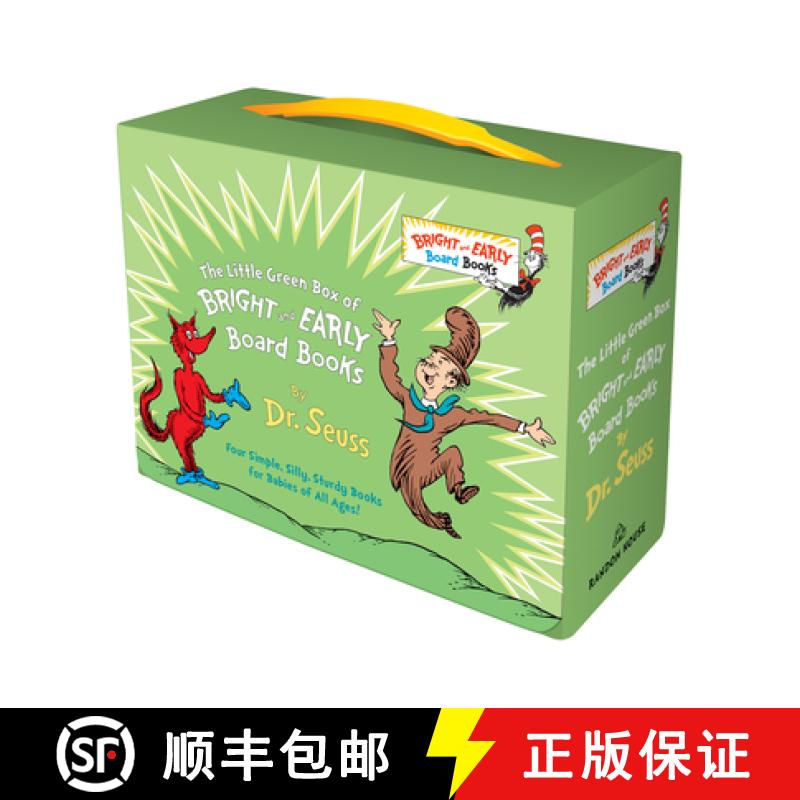 【3-4周达】Little Green Boxed Set of Bright and Early Board Books: Fox in Socks; Mr. Brown Can Moo! C... [9780525648147]