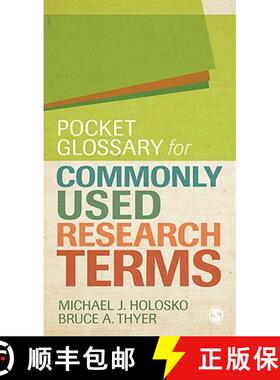 【3-4周达】Pocket Glossary for Commonly Used Research Terms [9781412995139]