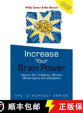 【3-4周达】Increase Your Brainpower - Improve Your Creativity Memory, Mental Agility & Intelligence [... [9780471531234]