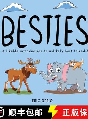 【3-4周达】Besties: A Likable Introduction to Unlikely Best Friends! [9781952637445]