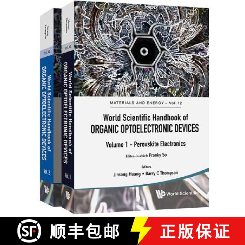 【3-4周达】World Scientific Handbook of Organic Optoelectronic Devices (Volumes 1 & 2) [9789813232617]